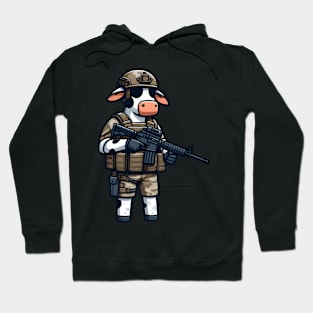 Tactical Cow Hoodie